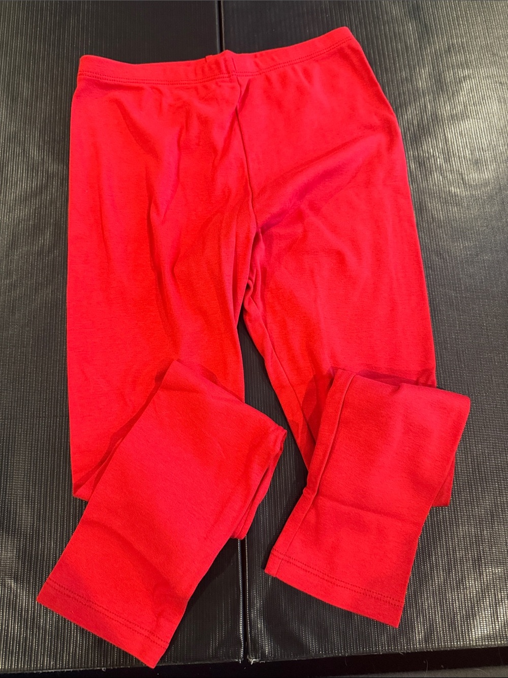 City Threads Bright Red Kids Leggings
